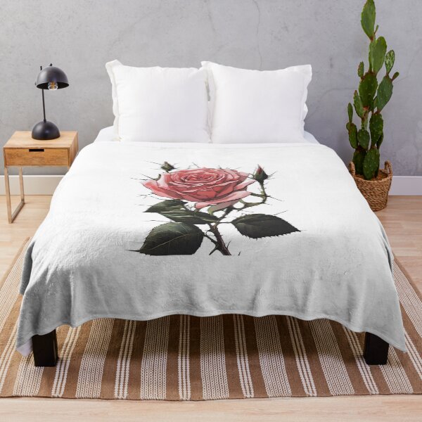 Item preview, rose flower with thorns designed and sold by Periush.