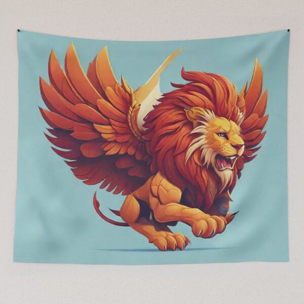 Item preview, The Winged Lion 19 designed and sold by AIfolklore.