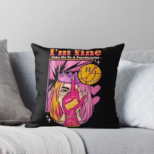 Item preview, I'm Fine, Take Me to a Psychiatrist designed and sold by UmutK.