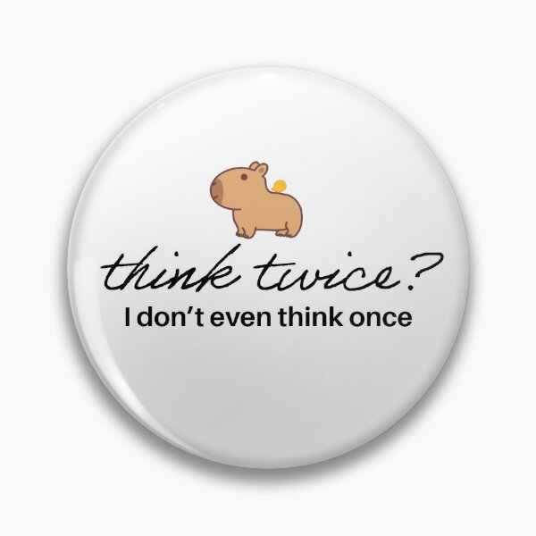 Item preview, Think twice? designed and sold by PocketRoom.