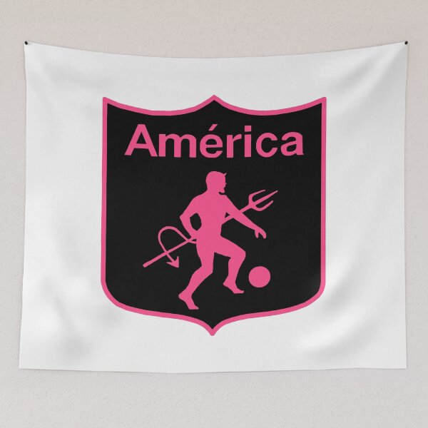 Item preview, America de Cali - Black & Pink designed and sold by TropiCol Creations.