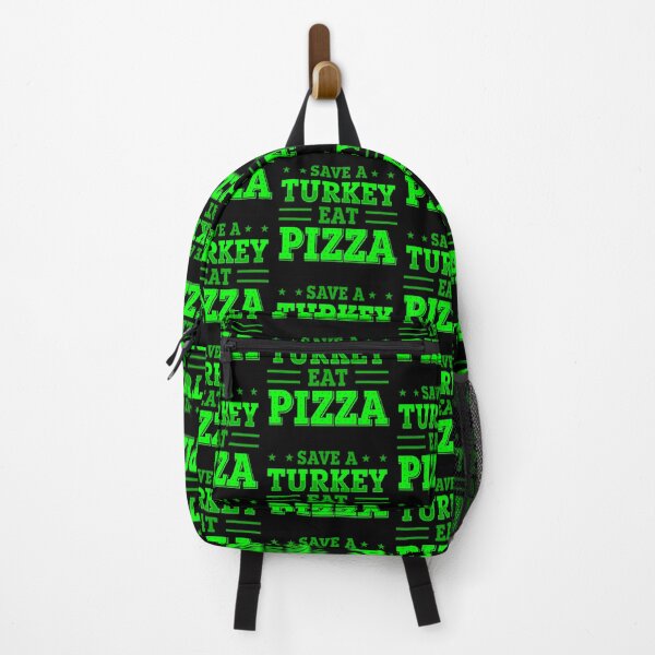 Item preview, green thanksgiving save turkey pizza  designed and sold by Gossip Rag.