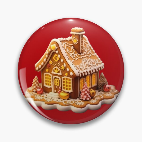 Item preview, Gingerbread house small designed and sold by AI-Only Creations.