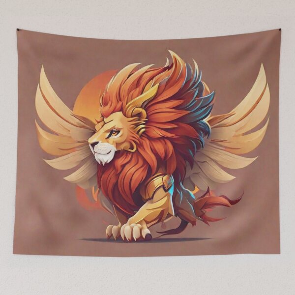Item preview, The Winged Lion 20 designed and sold by AIfolklore.