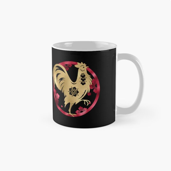 Item preview, Year of the Rooster | Happy Chinese New Year | Lunar New Year | Gold and Red designed and sold by StarryHeavens.