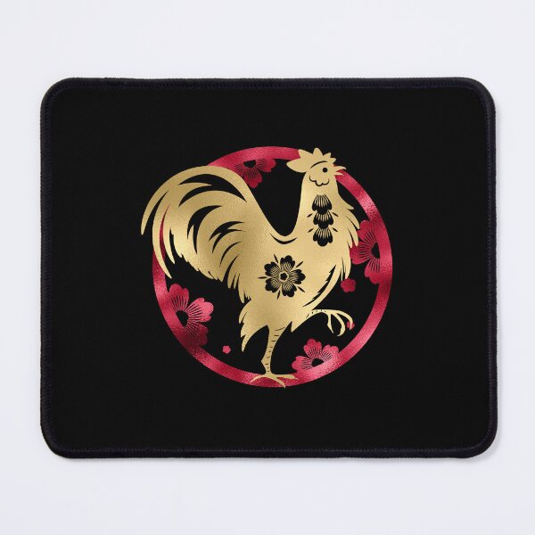 Item preview, Year of the Rooster | Happy Chinese New Year | Lunar New Year | Gold and Red designed and sold by StarryHeavens.