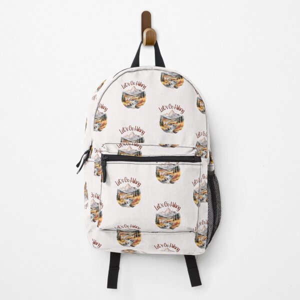 Item preview, Let's Go Hiking designed and sold by HappyLifeCreate.