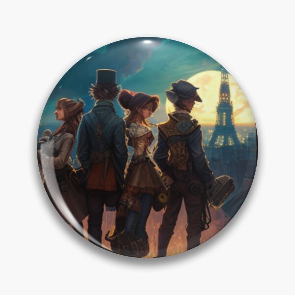 Item preview, Steampunk Twilight in Reimagined Paris designed and sold by goldenbrown09.
