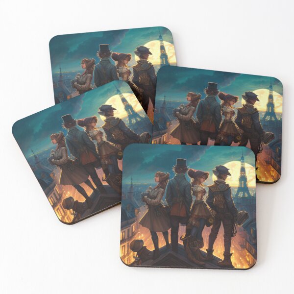 Item preview, Steampunk Twilight in Reimagined Paris designed and sold by goldenbrown09.