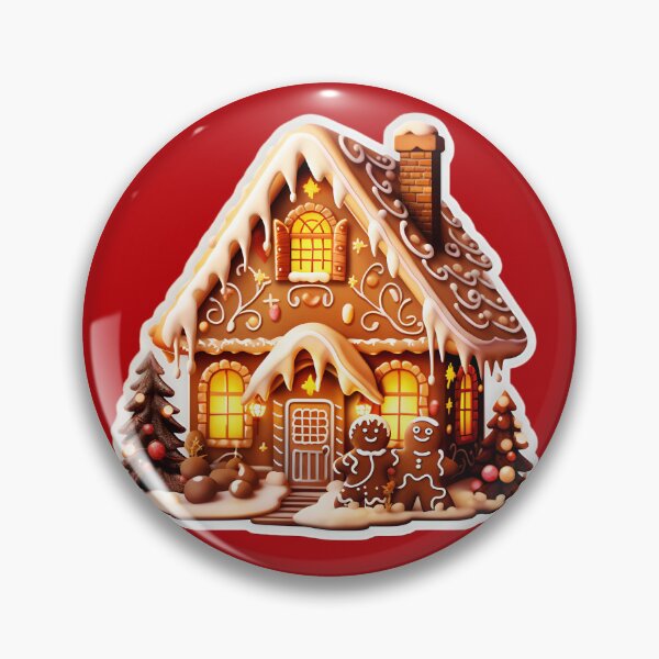 Item preview, Gingerbread house festive designed and sold by AI-Only Creations.