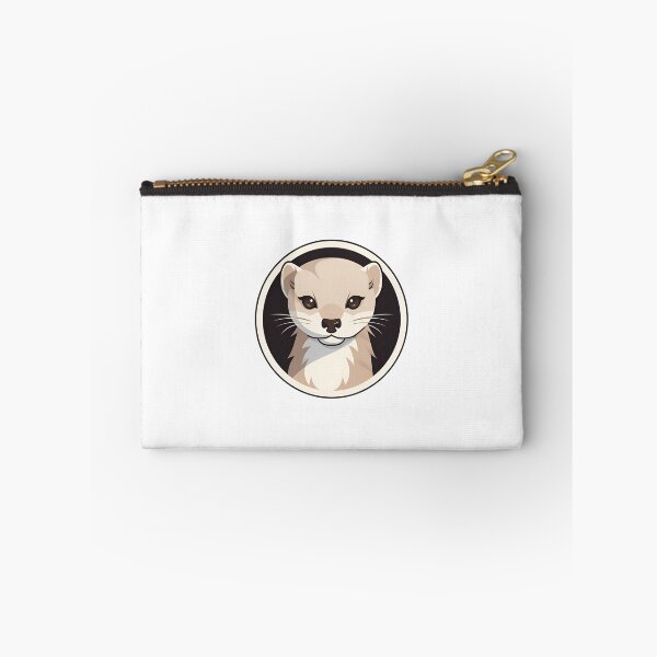 Item preview, Cartoon Style Mink Painting Drawing Logo Sticker, wall arts, Art Prints and More designed and sold by Kevin Lou.