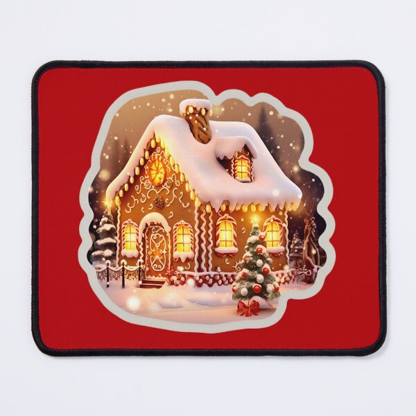 Item preview, Gingerbread house Christmas designed and sold by AI-Only Creations.