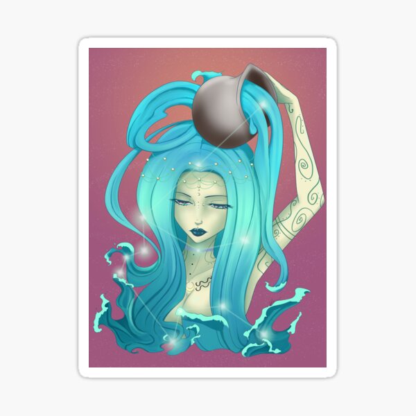 Aquarius Sticker