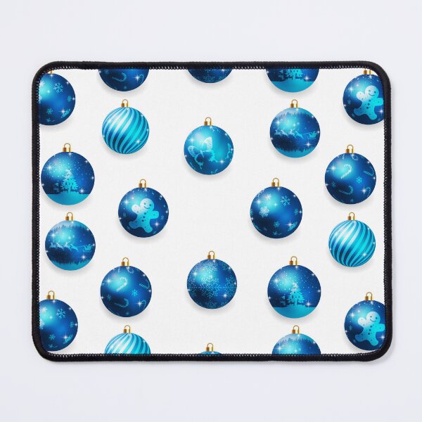 Item preview, Christmas Blue Ornaments  designed and sold by silviaol.
