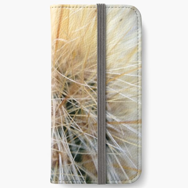 Cactus Closeup from A Gardener's Notebook iPhone Wallet