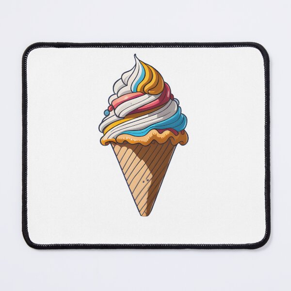 Item preview, Ice cream cone colorful designed and sold by ReyyShop.