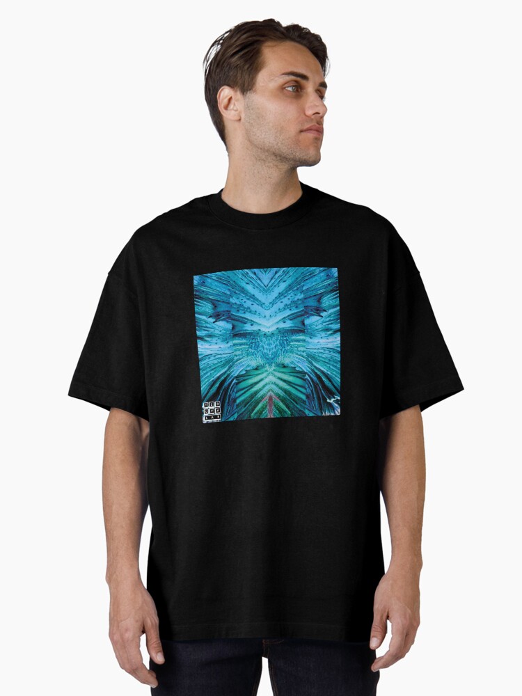 Thumbnail 1 of 7, Oversized T-Shirt, BETTA FINS BLUE AQUARIUM TERUYA LAB designed and sold by teruyalab.