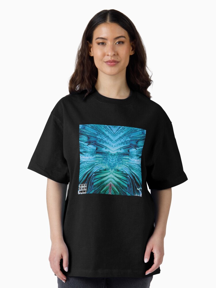 Thumbnail 2 of 7, Oversized T-Shirt, BETTA FINS BLUE AQUARIUM TERUYA LAB designed and sold by teruyalab.