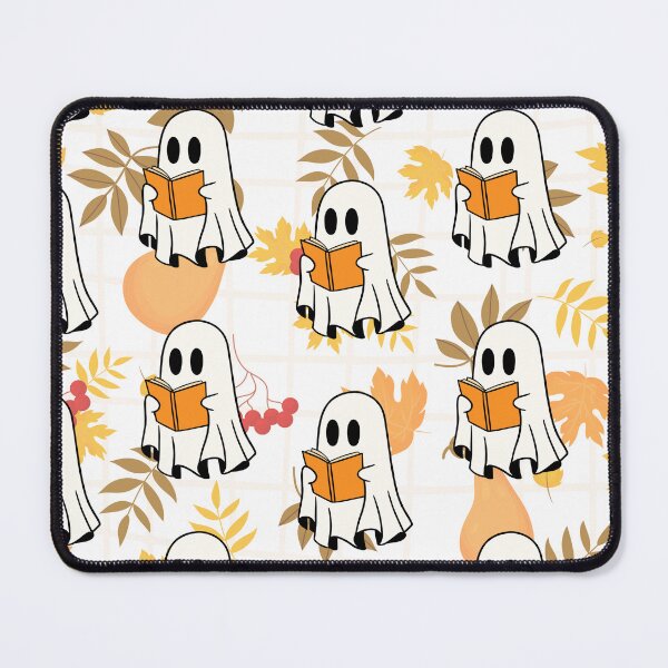 Item preview, Spooky Ghost Autumn Halloween Pattern designed and sold by BettySpicer.