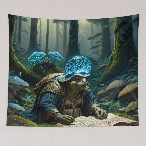 Item preview, Elder Tortoise scholar designed and sold by AiAnatnom.