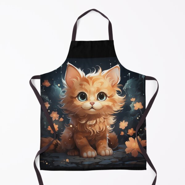Item preview, Orange Tabby Cat - Fall flowers designed and sold by TentacleTribe.