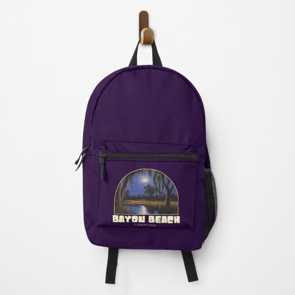 Item preview, Bayou Beach Louisiana Scenic Swampland Moonlight designed and sold by stargazerhill.
