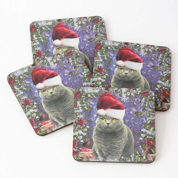 Item preview, Festive Kitty Cat designed and sold by Lynn Williams.
