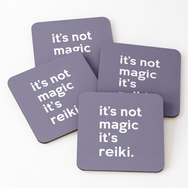Item preview, Its Not Magic, Its Reiki /white/ designed and sold by EvaAngel.