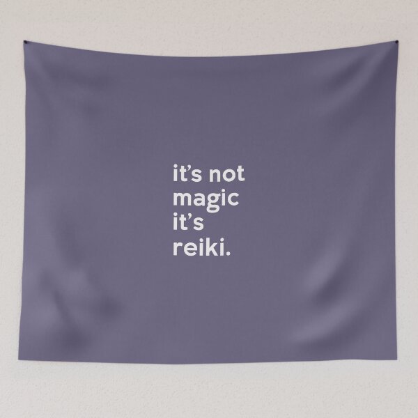 Item preview, Its Not Magic, Its Reiki /white/ designed and sold by EvaAngel.