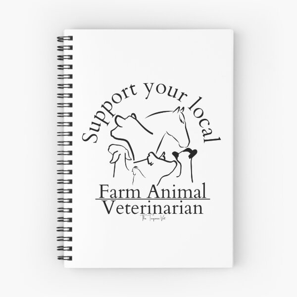 Item preview, Support Your local Farm Animal Veterinarian designed and sold by TheTurquoiseVet.