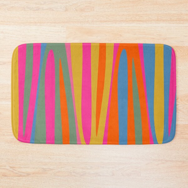 Item preview, Colorful Terzo Stripes Bright Abstract Pattern  designed and sold by kierkegaard.