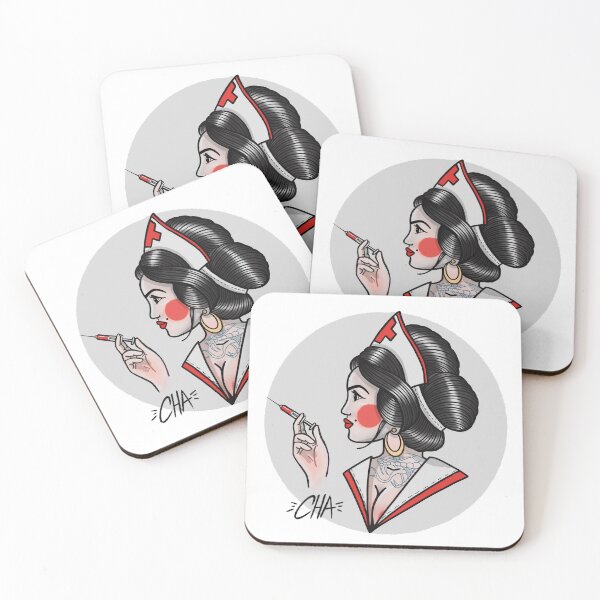 Item preview, NURSE AND SNAKE designed and sold by Ben-Cha.