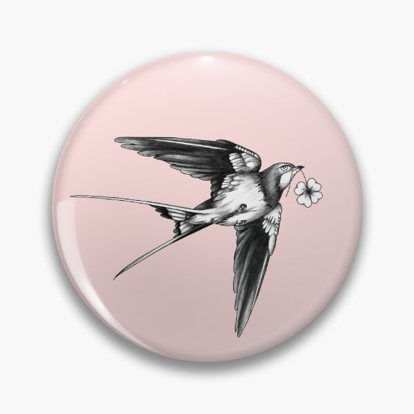 Item preview, Lucky swallow designed and sold by Pink-Poison-Ink.