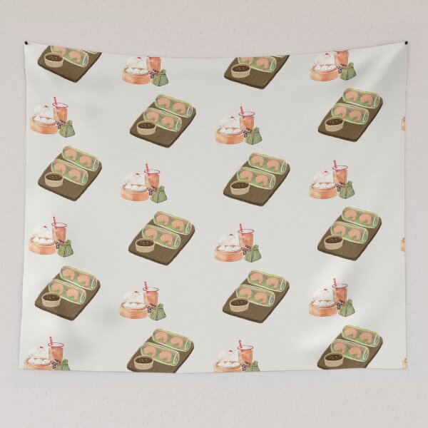 Item preview, Asian food pattern designed and sold by WildStudiio.