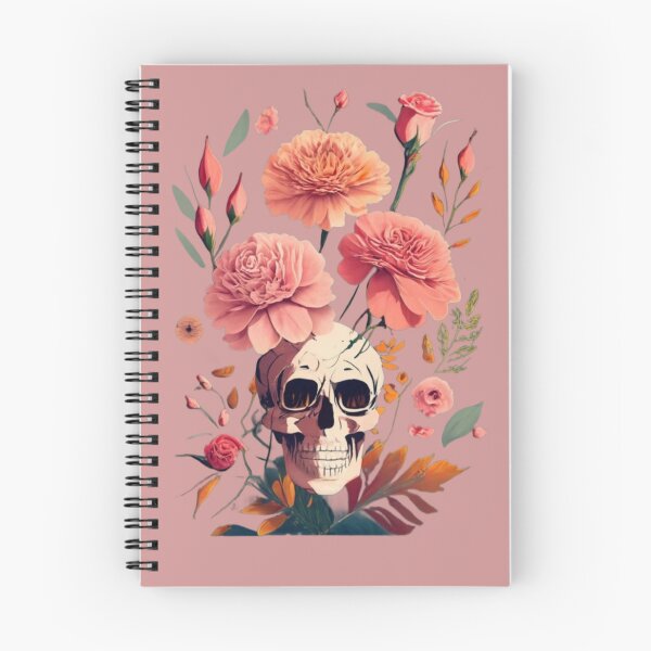 Item preview, Floral Skull Elegance designed and sold by PrintWearZone.