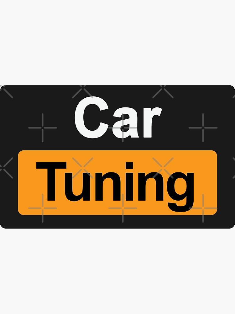 Car Tuning Sticker for Sale by orlumbuspirate