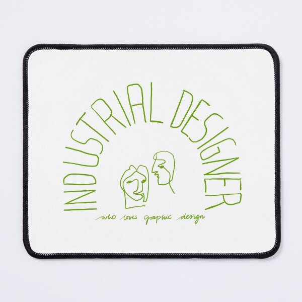 Item preview, Industrial designer who loves graphic design designed and sold by Rosadraws.