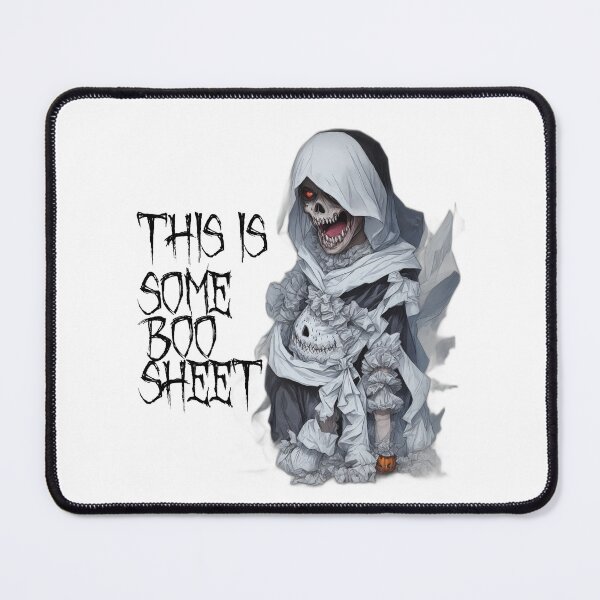 Item preview, This Is Some Boo Sheet Retro Halloween Costume Men Women designed and sold by Mayalogo.