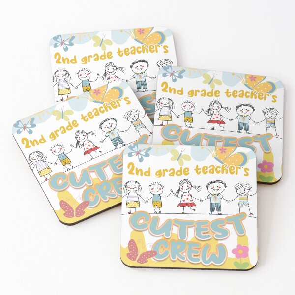 Item preview, 2nd grade Teacher's Cutest Crew, 2nd grade Teacher's gift, Appreciation Gift, Thank you gift designed and sold by MAKEtoFIT.