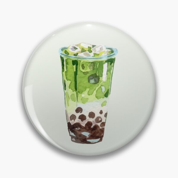 Item preview, Matcha bubble tea  designed and sold by WildStudiio.
