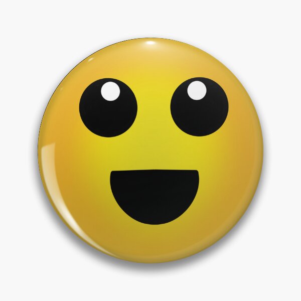 Item preview, Cute open smile face emoji  designed and sold by MegMadeCrafts.