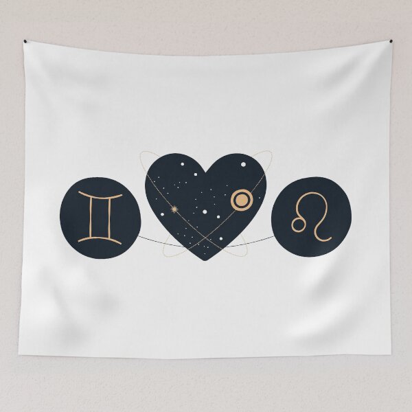 Item preview, Romantic Zodiac Couples - Gemini Loves Leo designed and sold by wugnia.