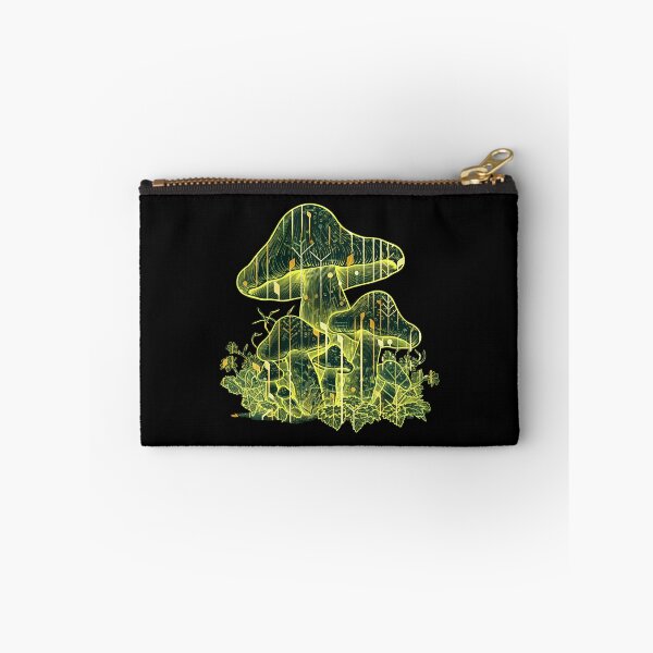 Item preview, Green Cyber Mushroom designed and sold by gracefullizard.