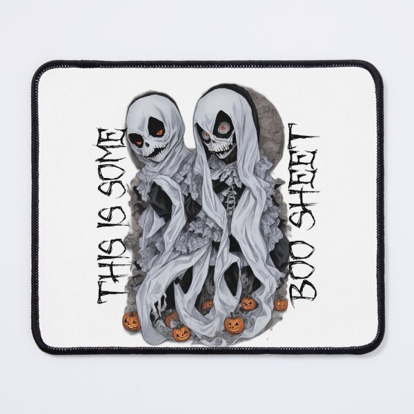 Item preview, This Is Some Boo Sheet Retro Halloween Costume Men Women designed and sold by Mayalogo.