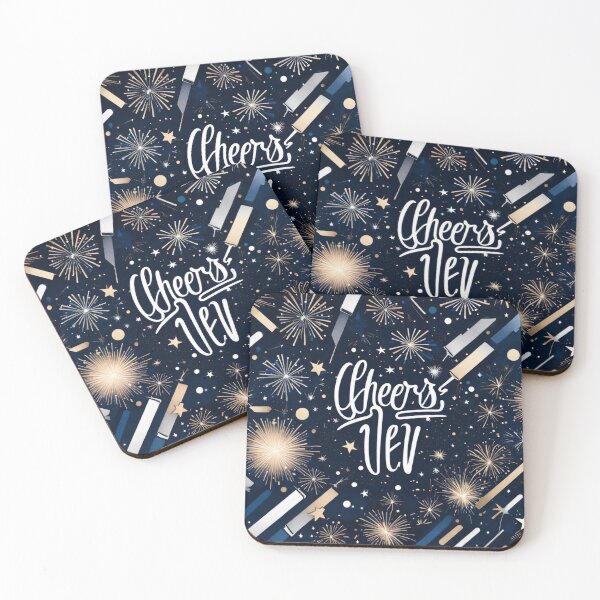 Item preview, Cheers to New Beginnings, Celebrating the Arrival of 2024: A Midnight Elegance Design, Welcoming 2024, designed and sold by NaaEchDesign ⭐⭐⭐⭐⭐.