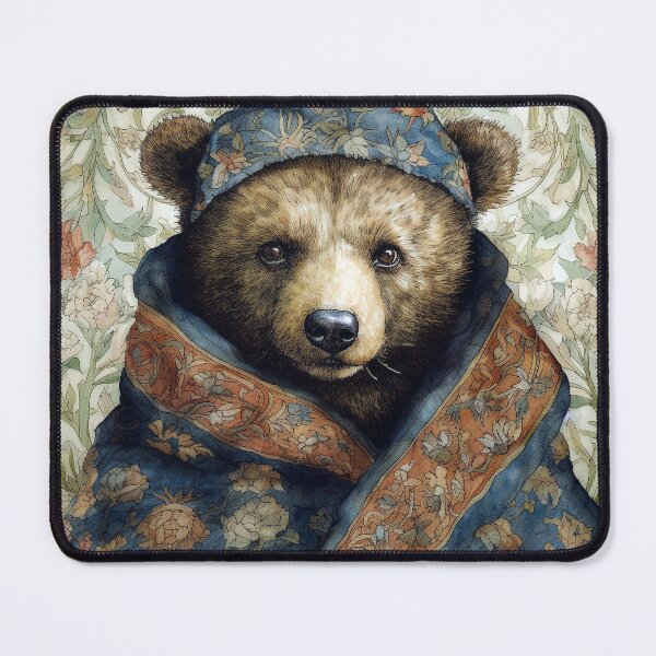 Item preview, Baby Bear Wrapped Blanket designed and sold by SapphireKunai.