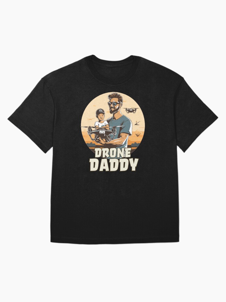 Thumbnail 3 of 7, Oversized T-Shirt, Drone Daddy designed and sold by Teesamust.