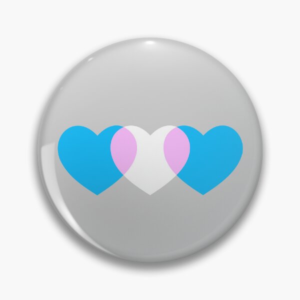 Item preview, Subtle Trans Flag Hearts Subtle Transgender Pride designed and sold by wonderxwander.