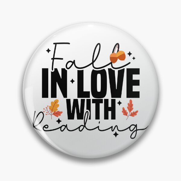 Item preview, Fall In Love With Reading, Cute Fall designed and sold by Blonc-ou.