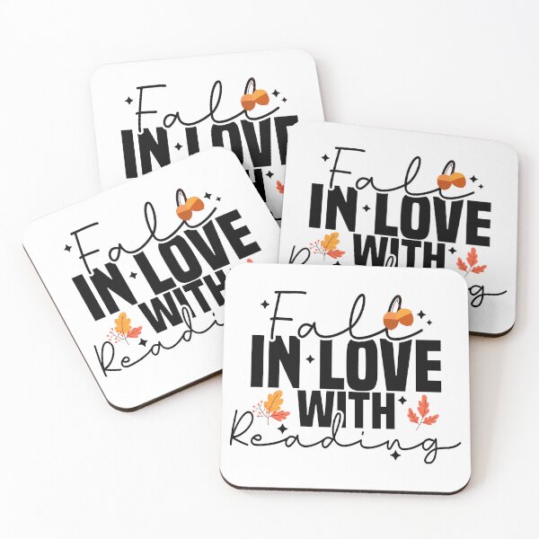 Item preview, Fall In Love With Reading, Cute Fall designed and sold by Blonc-ou.